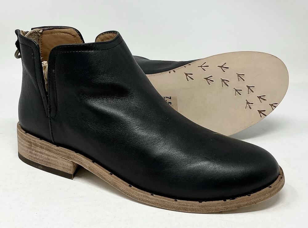 BEEK Falcon Leather Black Ankle Bootie Boots Size 7.5 NIB